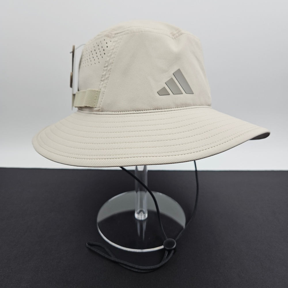 Adidas Mens Victory 5 Bucket Hat Wonder Cargo Khaki Clay Grey L/XL JL3837 New